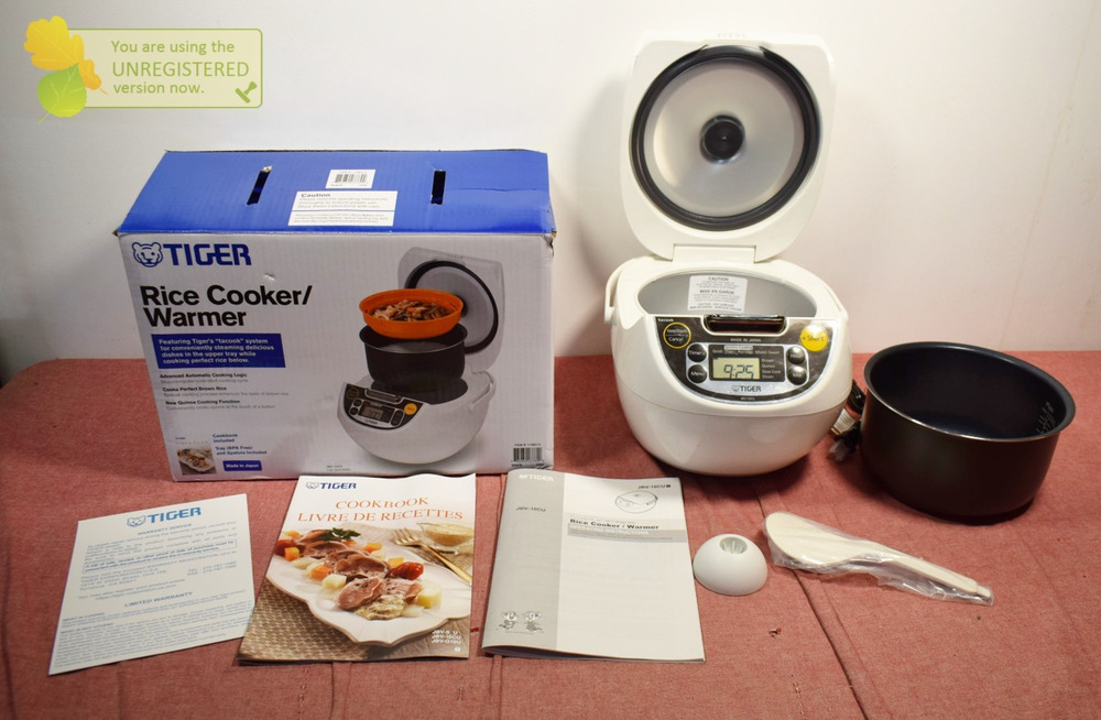 Tiger 5.5-Cup Micom Rice Cooker and Warmer (Missing Cooking Plate)